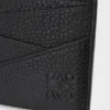 Porta-cartões Puzzle liso em pele de bezerro granulada e flexível Porta-cartões Puzzle liso em pele de bezerro granulada e flexível