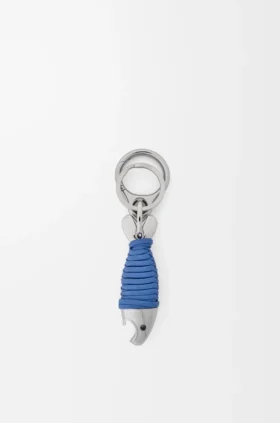Porta-chaves em forma de peixe com abridor de garrafas