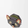 Porta-moedas «Futurist Cat» em pele de bezerro clássica Porta-moedas «Futurist Cat» em pele de bezerro clássica