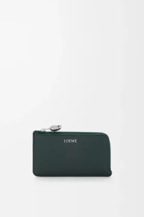Porta-moedas «Pebble» em pele de bezerro com grão «Pebble»