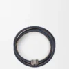 Pulseira Anagram Bombé Twist em pele de bezerro Pulseira Anagram Bombé Twist em pele de bezerro