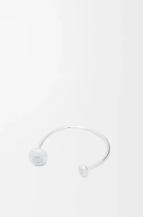 Pulseira «Anagram Pebble» em prata de lei