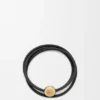 Pulseira «Pebble» em pele de bezerro Pulseira «Pebble» em pele de bezerro