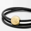 Pulseira «Pebble» em pele de bezerro Pulseira «Pebble» em pele de bezerro