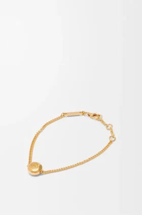 Pulseira «Pebble» em prata de lei