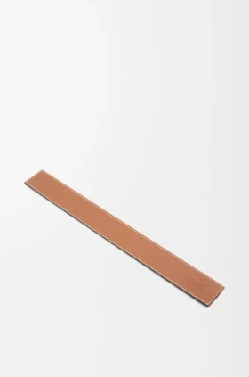 Pulseira tipo «slap» em pele de bezerro
