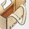 Saco grande Loewe Font Tote em ráfia Saco grande Loewe Font Tote em ráfia