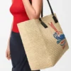 Saco tote Verano XL em ráfia Saco tote Verano XL em ráfia