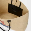 Saco tote Verano XL em ráfia Saco tote Verano XL em ráfia