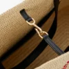 Saco tote Verano XL em ráfia Saco tote Verano XL em ráfia