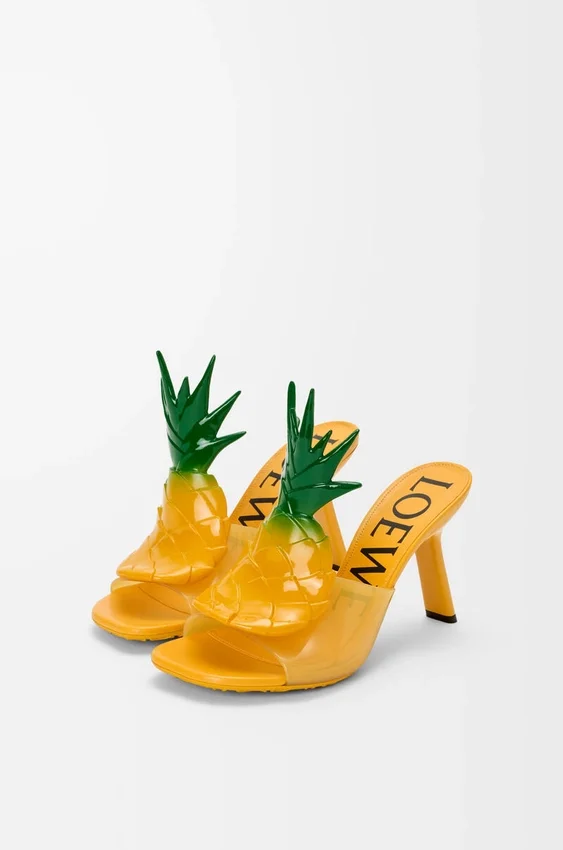 Sandália «Petal Pineapple» em PVC Sandália «Petal Pineapple» em PVC