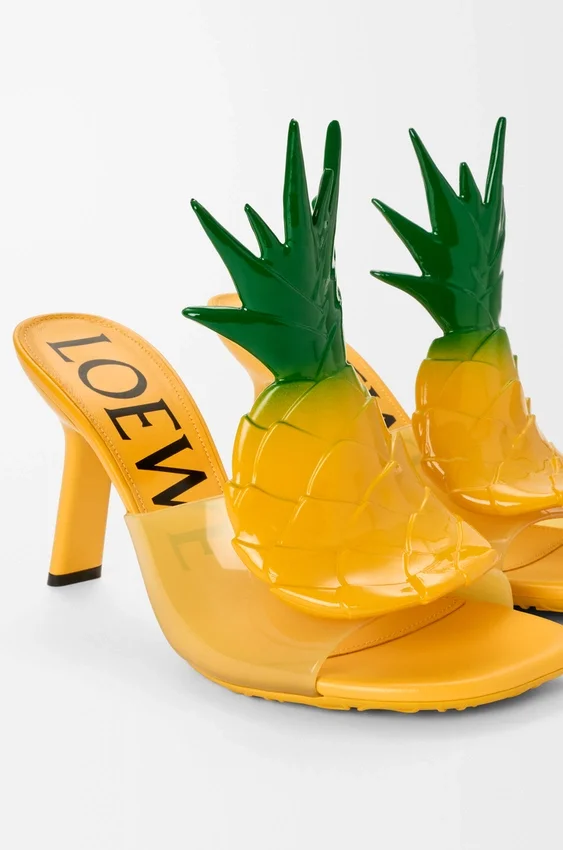 Sandália «Petal Pineapple» em PVC Sandália «Petal Pineapple» em PVC