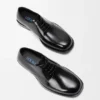 Sapatos Derby «Bobine» em pele de bezerro escovada Sapatos Derby «Bobine» em pele de bezerro escovada