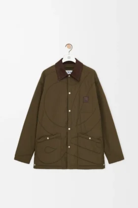 Sobrecamisa acolchoada em tecido técnico