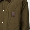Sobrecamisa acolchoada em tecido técnico Sobrecamisa acolchoada em tecido técnico