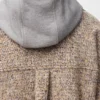 Sobrecamisa em mistura de lã e lã de lhama Sobrecamisa em mistura de lã e lã de lhama