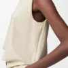 Top «Anagram» em mistura de viscose Top «Anagram» em mistura de viscose