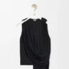 Top drapeado em viscose Top drapeado em viscose