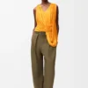 Top drapeado em viscose Top drapeado em viscose