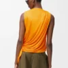 Top drapeado em viscose Top drapeado em viscose