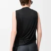 Top drapeado em viscose Top drapeado em viscose