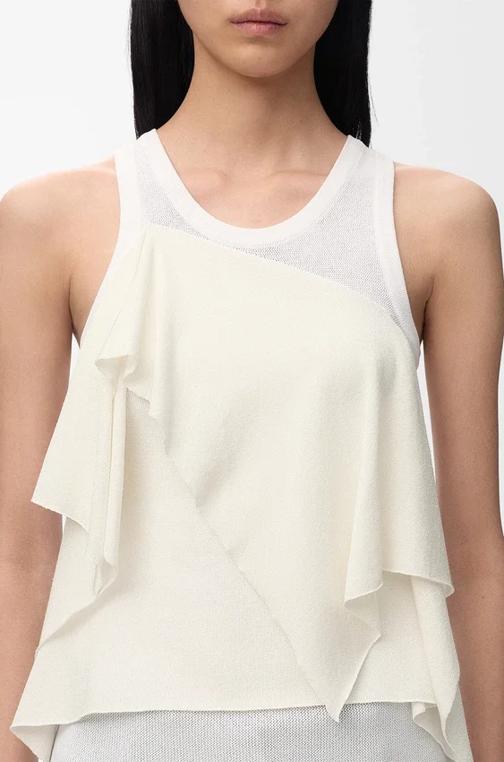 Top em mistura de viscose Top em mistura de viscose