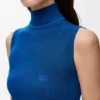 Top sem mangas em mistura de viscose Top sem mangas em mistura de viscose
