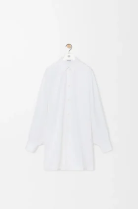 Vestido-camisas em algodão
