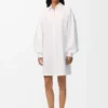 Vestido-camisas em algodão Vestido-camisas em algodão