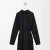 Vestido-camisas em seda e algodão Vestido-camisas em seda e algodão