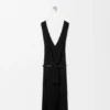 Vestido drapeado em viscose Vestido drapeado em viscose