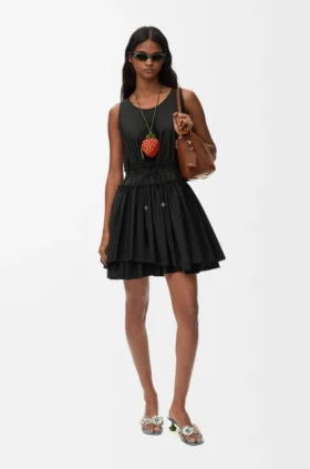 Vestido em algodão