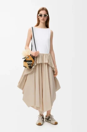 Vestido em algodão