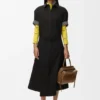 Vestido em algodão e seda Vestido em algodão e seda