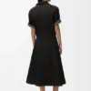 Vestido em algodão e seda Vestido em algodão e seda