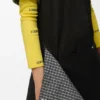 Vestido em algodão e seda Vestido em algodão e seda