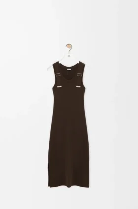 Vestido em algodão elástico