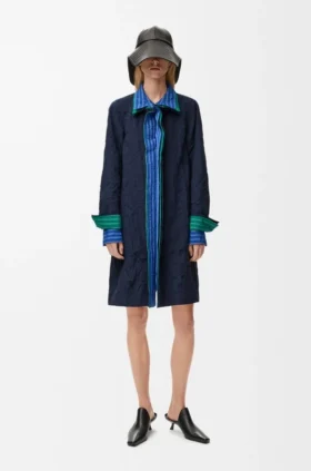 Vestido em algodão técnico