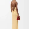 Vestido em crepe de viscose Vestido em crepe de viscose