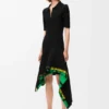 Vestido em mistura de viscose Vestido em mistura de viscose