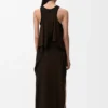 Vestido em mistura de viscose Vestido em mistura de viscose