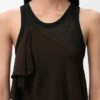 Vestido em mistura de viscose Vestido em mistura de viscose