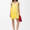 Vestido em pele de borrego napa Vestido em pele de borrego napa