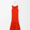 Vestido sem alças em algodão Vestido sem alças em algodão