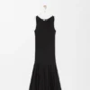 Vestido sem alças em algodão Vestido sem alças em algodão